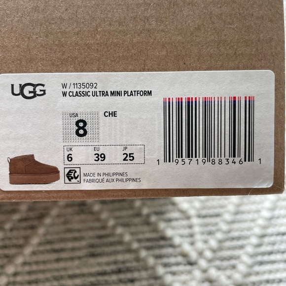 Real Ugg Ultra Mini Platform Chestnut - Picture 6 of 11